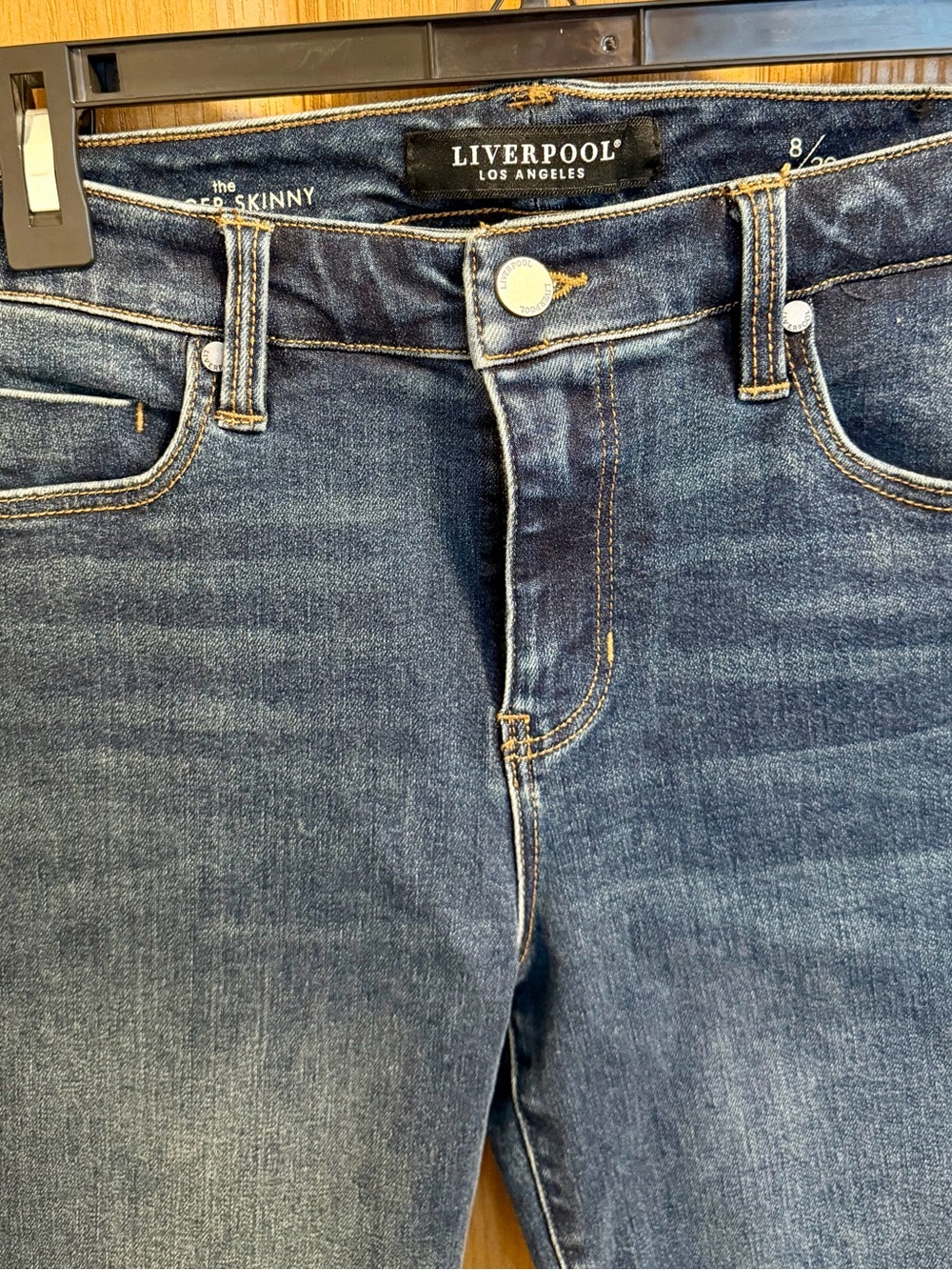 Liverpool Women's Dark Blue Skinny Jeans